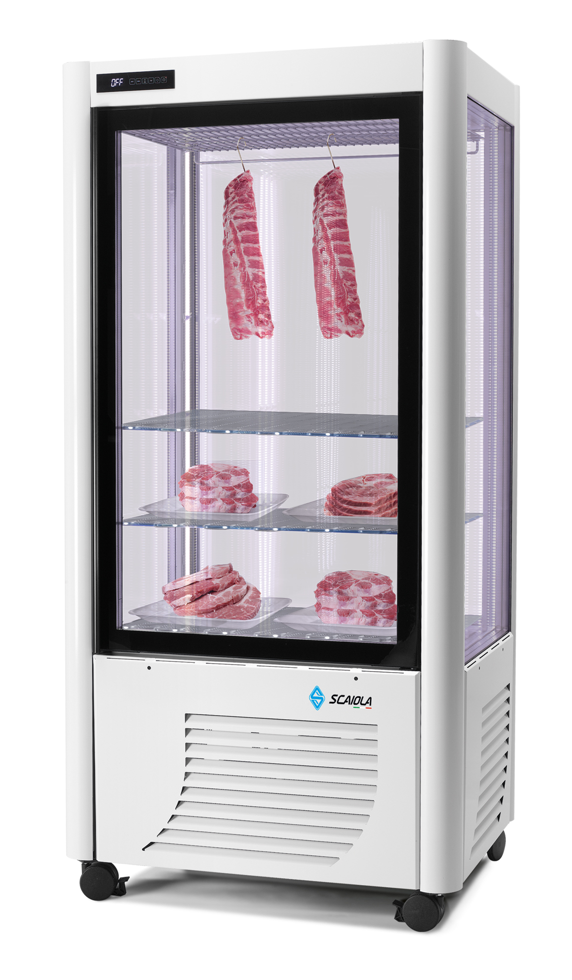 Refrigerated display for butcher’s